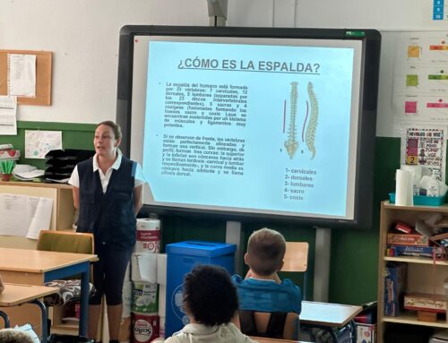 HIGIENE POSTURAL ALUMNADO DE 4º DE PRIMARIA.