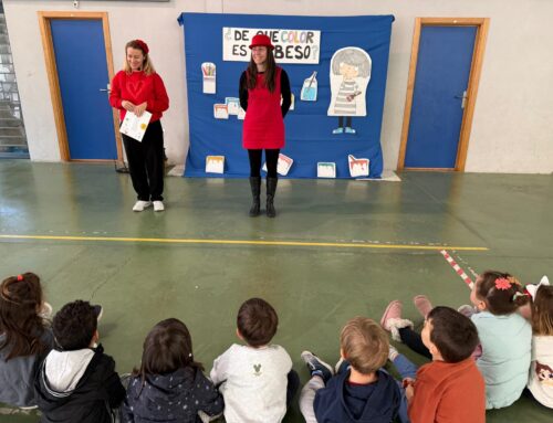 WHAT COLOUR IS A KISS? ¿DE QUÉ COLOR ES UN BESO?: Teatro y bilingüismo GRATUITO en el CEIP. RAFAEL ALBERTI.