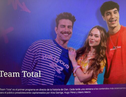 EL ALUMNADO DE 6º DE PRIMARIA EN CLAN TVE. PROGRAMA TEAM TOTAL